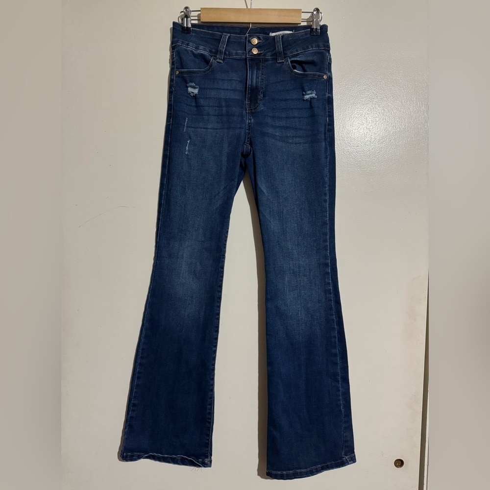 BCBGeneration Mid Rise Bootcut Blue Women's Jeans 5/27